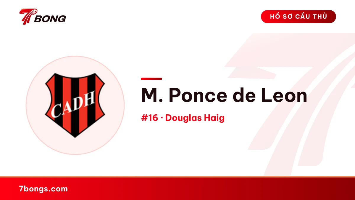 M. Ponce de Leon — Douglas Haig