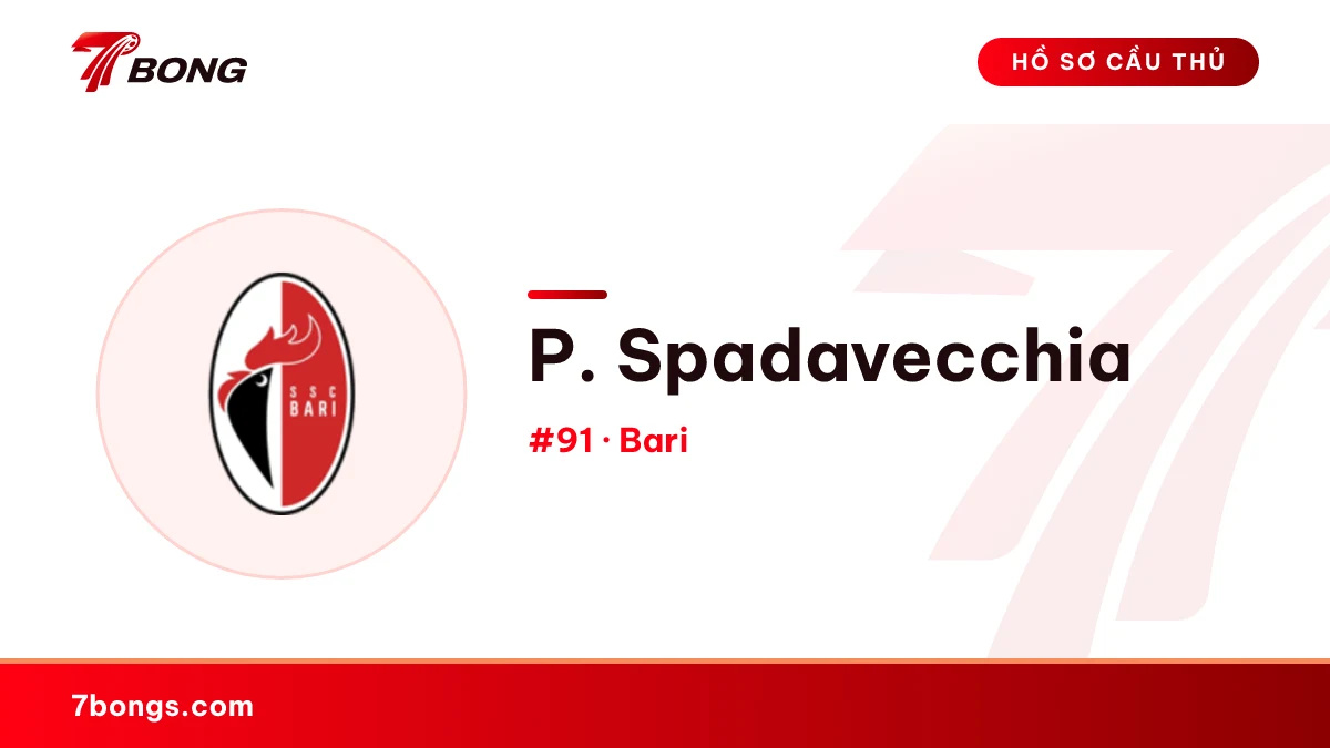 P. Spadavecchia — Bari
