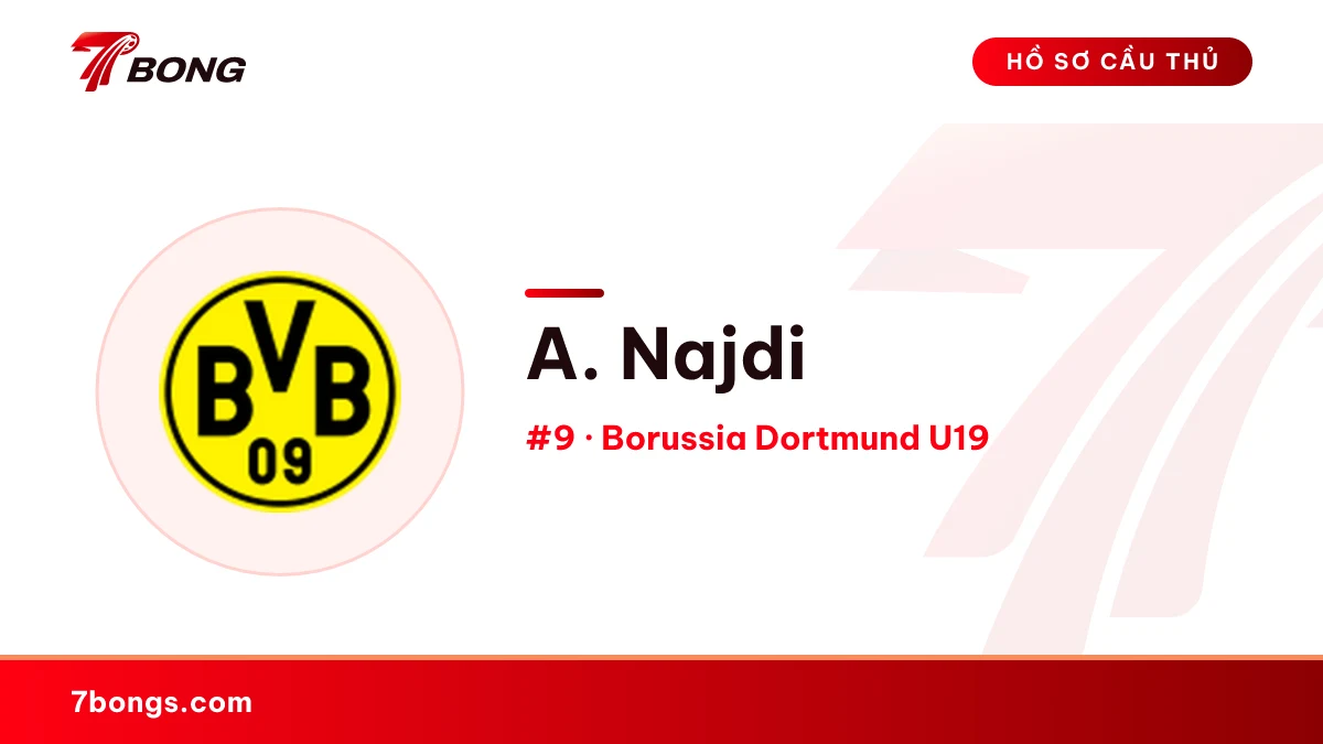 A. Najdi — Borussia Dortmund U19