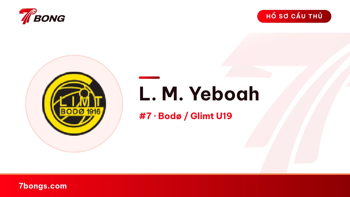 L. M. Yeboah — Bodø / Glimt U19
