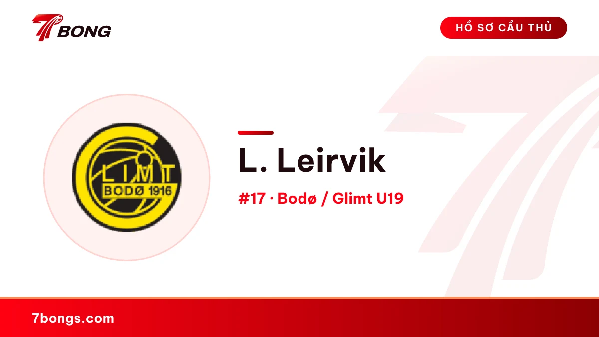 L. Leirvik — Bodø / Glimt U19
