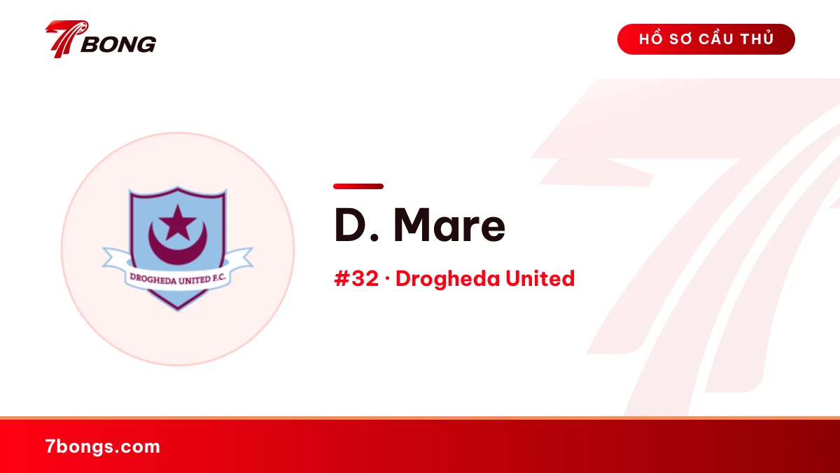 D. Mare — Drogheda United