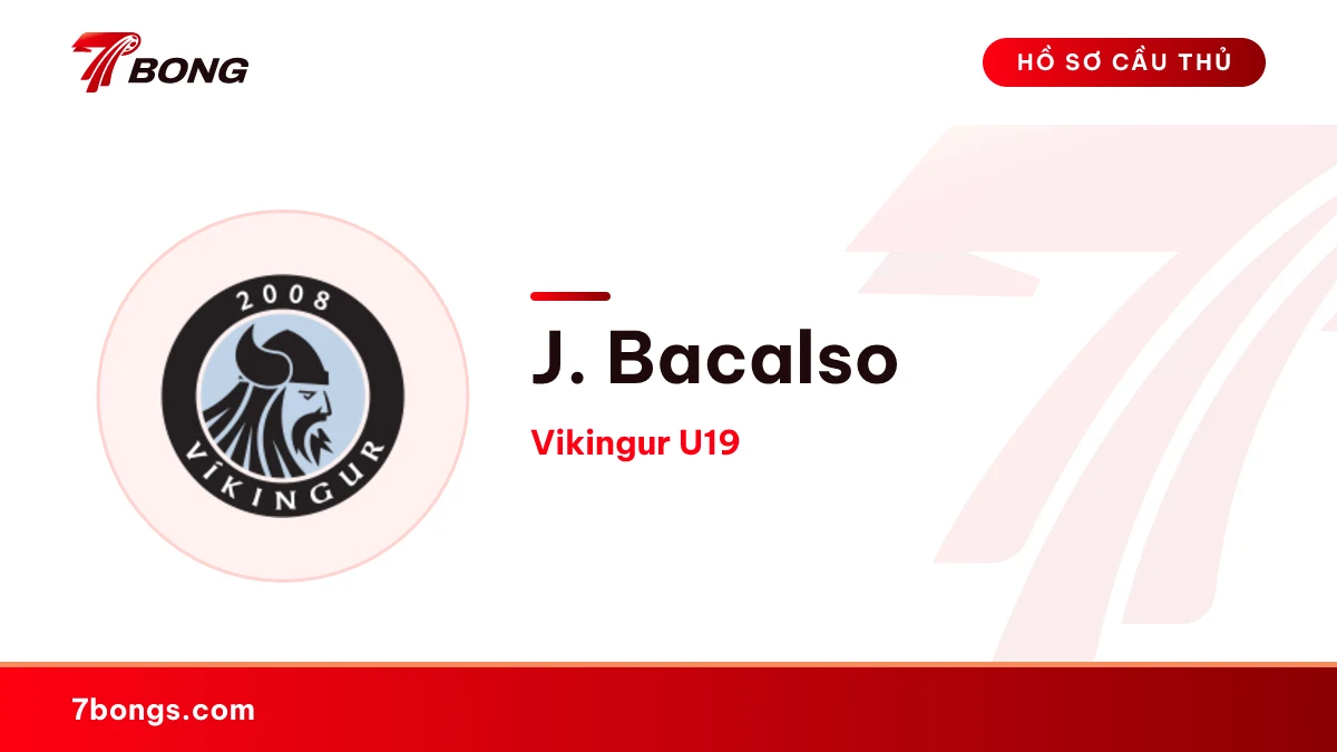 J. Bacalso — Vikingur U19