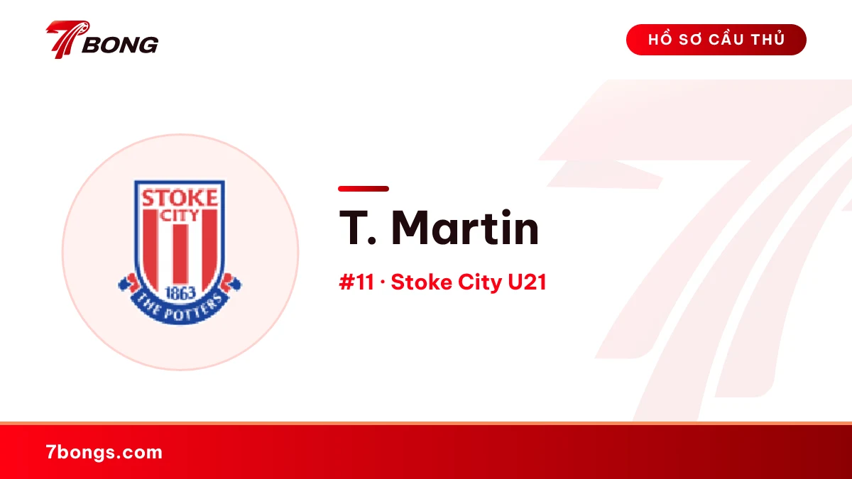 T. Martin — Stoke City U21