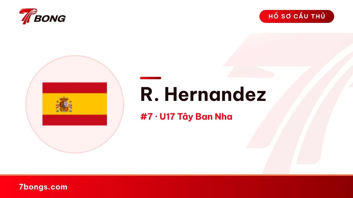 R. Hernandez — U17 Tây Ban Nha