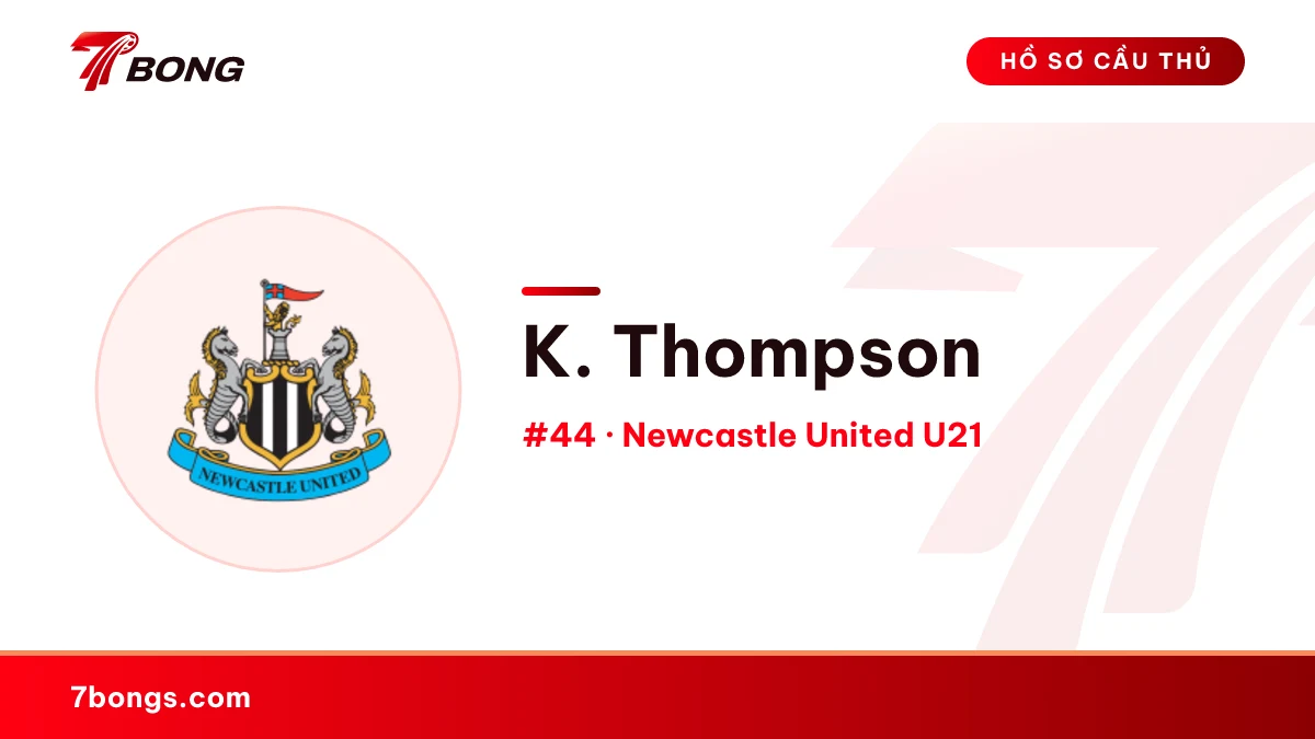 K. Thompson — Newcastle United U21
