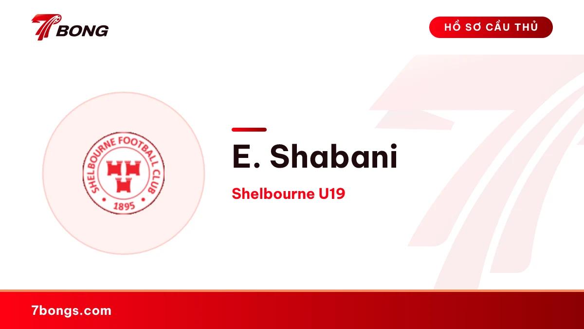E. Shabani — Shelbourne U19