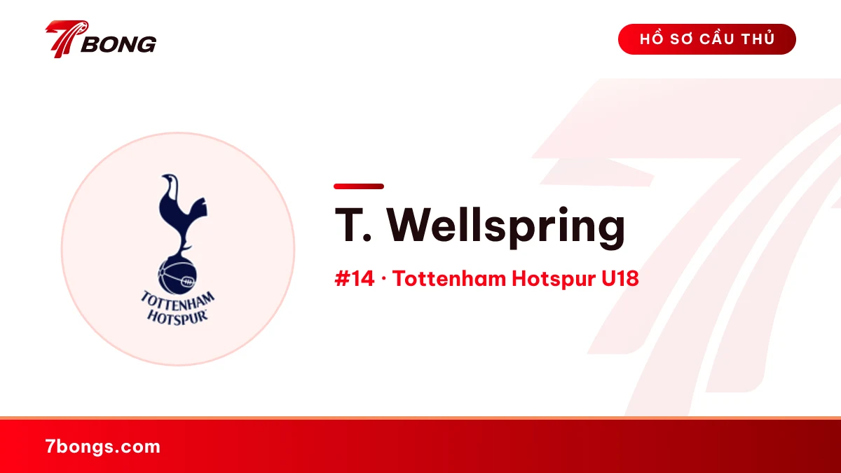 T. Wellspring — Tottenham Hotspur U18