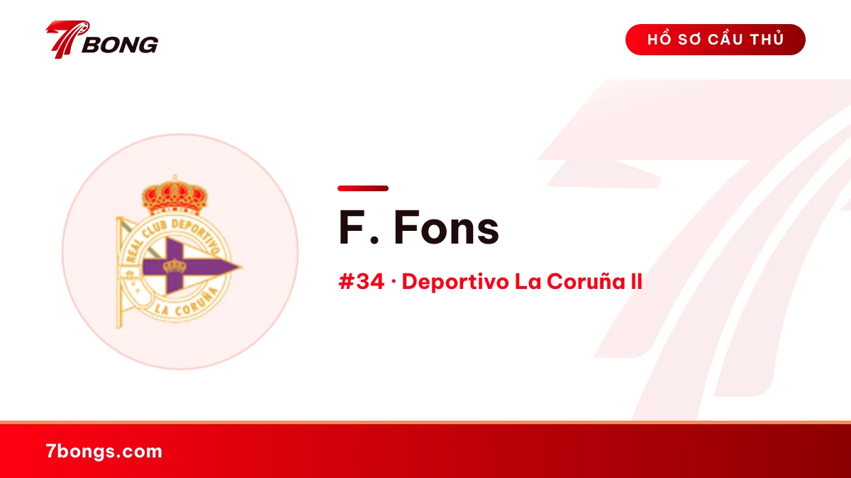F. Fons — Deportivo La Coruña II
