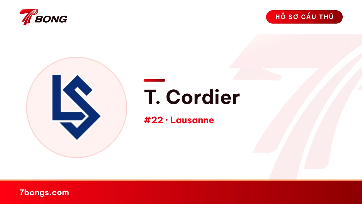 T. Cordier — Lausanne
