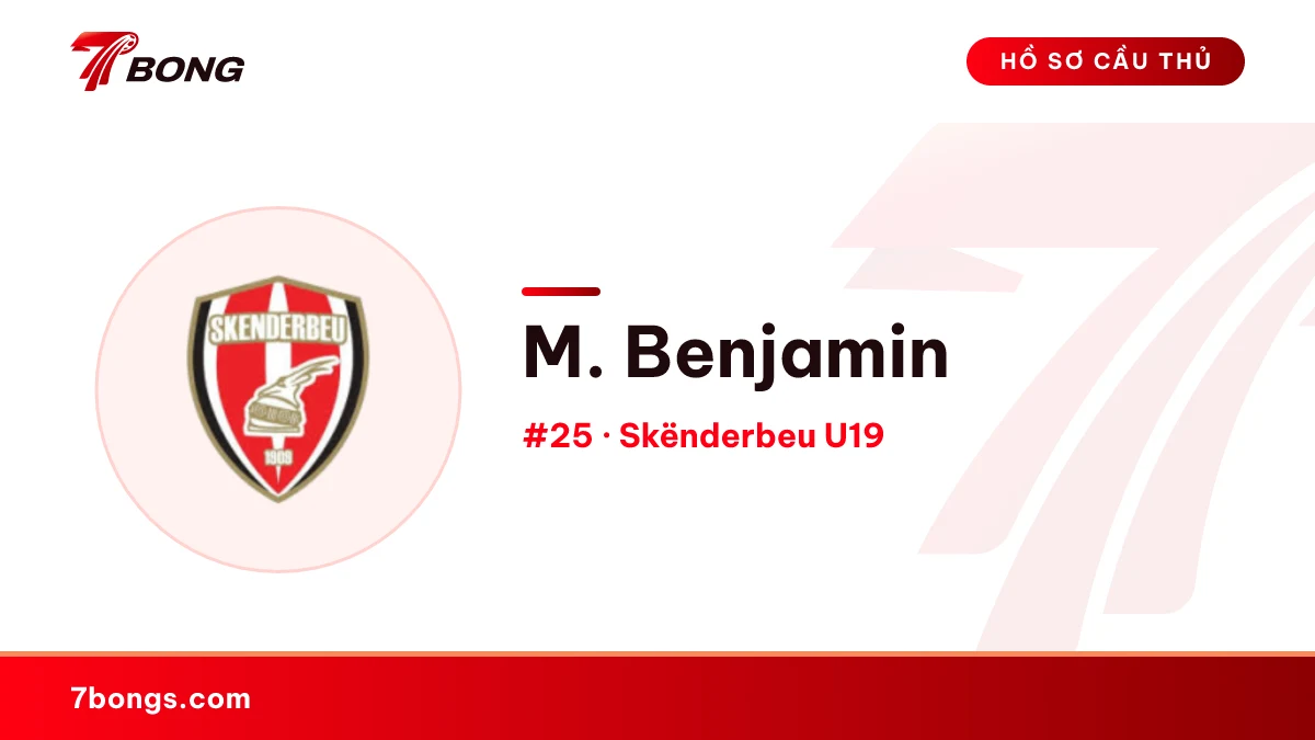M. Benjamin — Skënderbeu U19