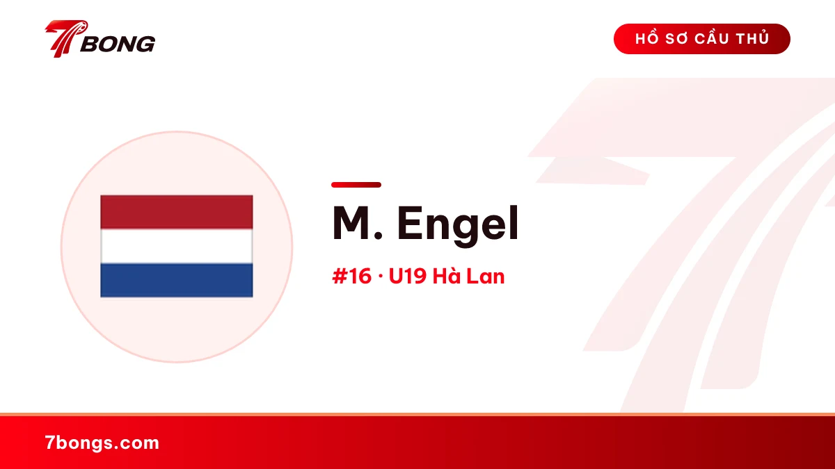 M. Engel — U19 Hà Lan