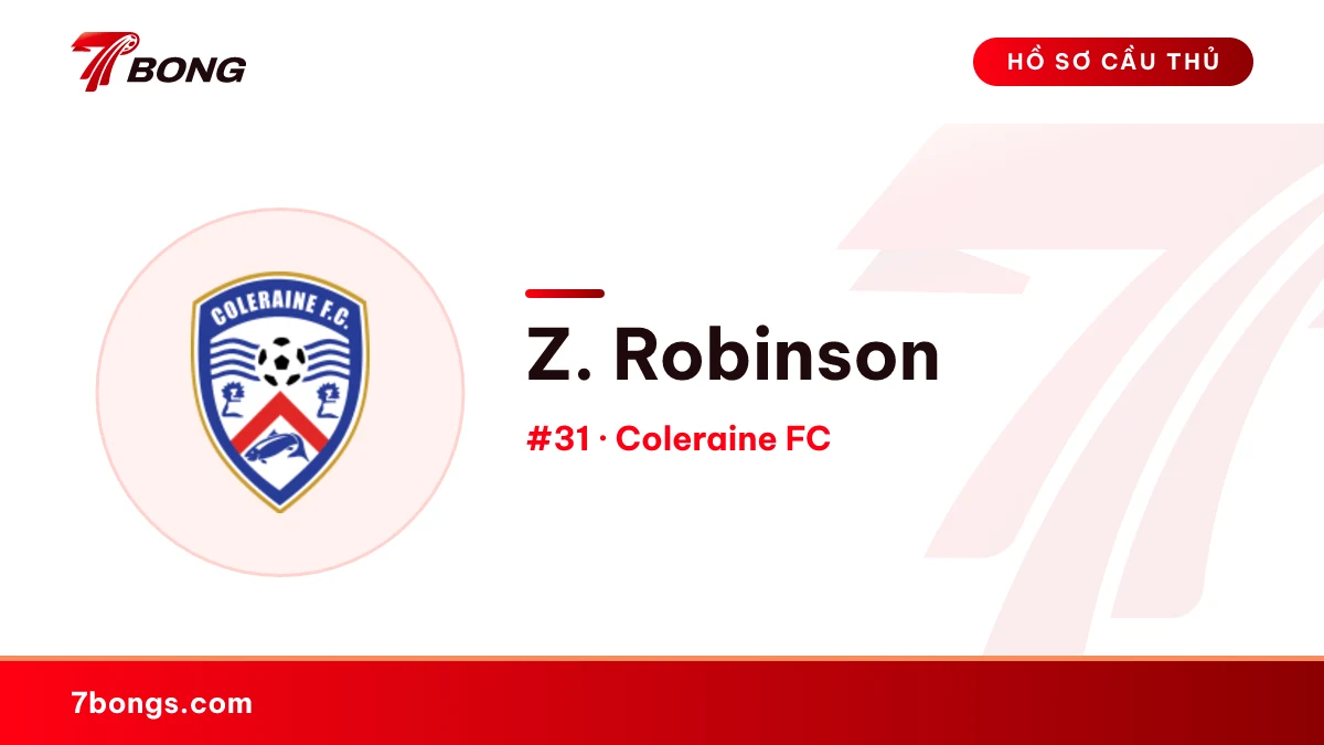 Z. Robinson — Coleraine FC
