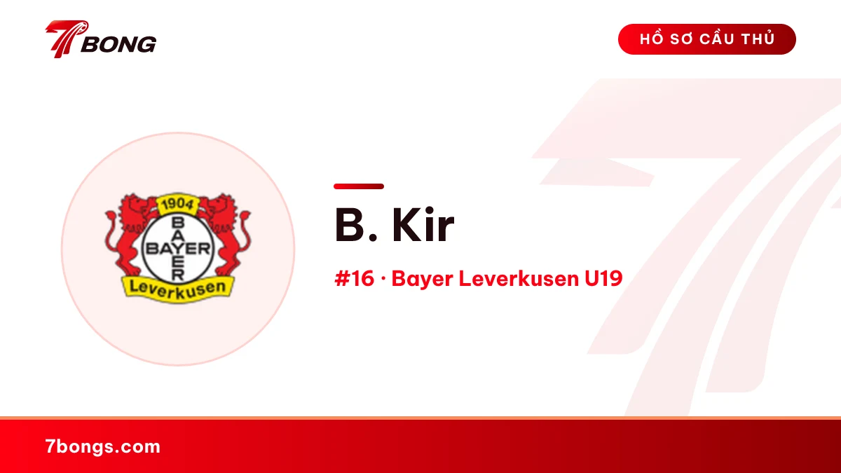 B. Kir — Bayer Leverkusen