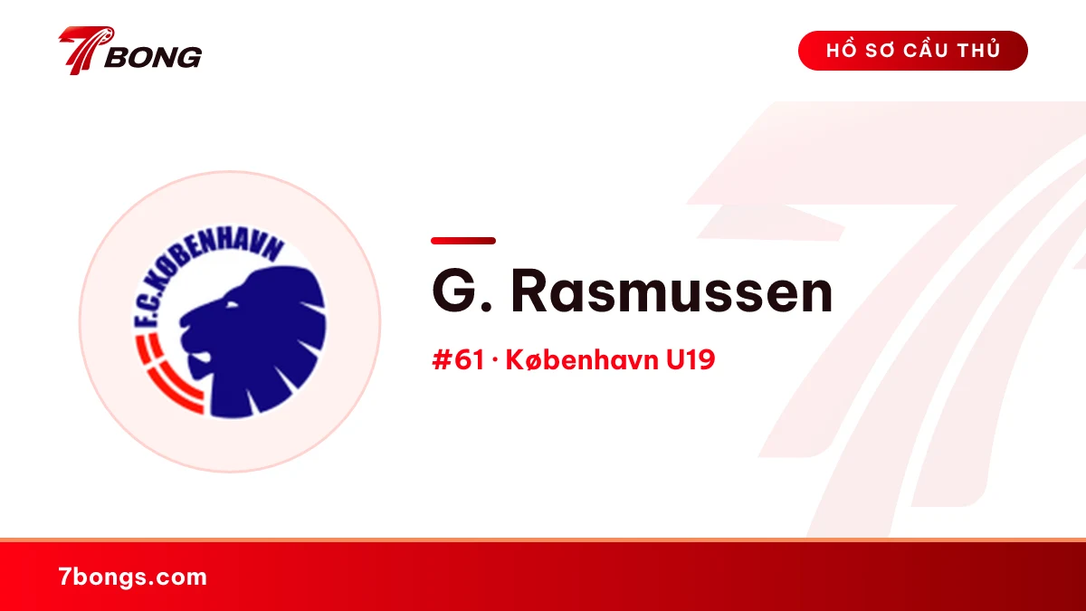 G. Rasmussen — København U19