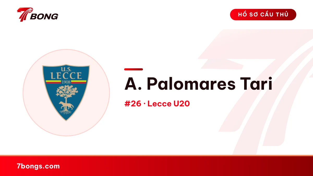 A. Palomares Tari — Lecce U20