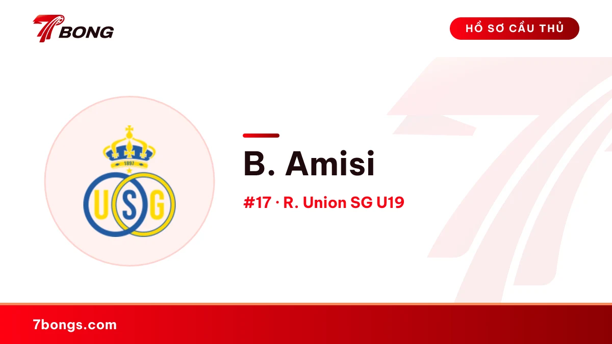 B. Amisi — R. Union SG U19