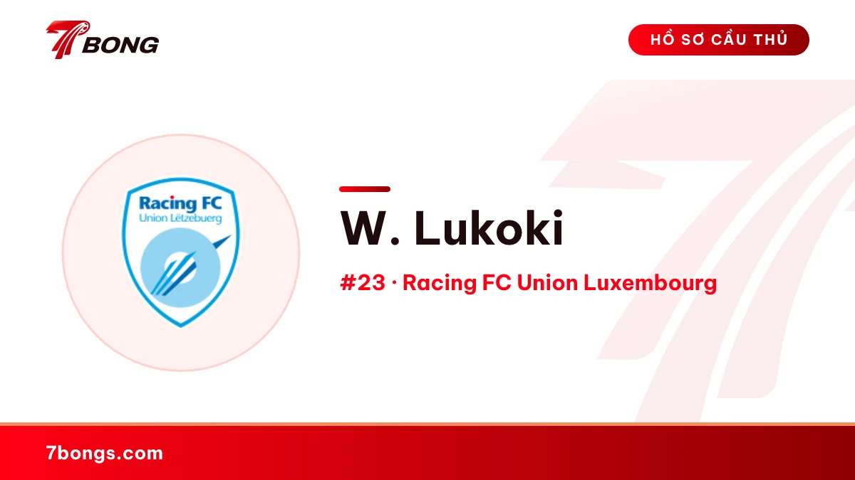W. Lukoki — Racing FC Union Luxembourg