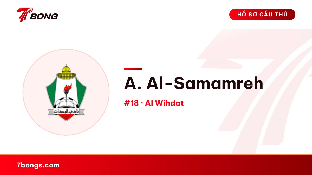 A. Al-Samamreh — Al Wihdat