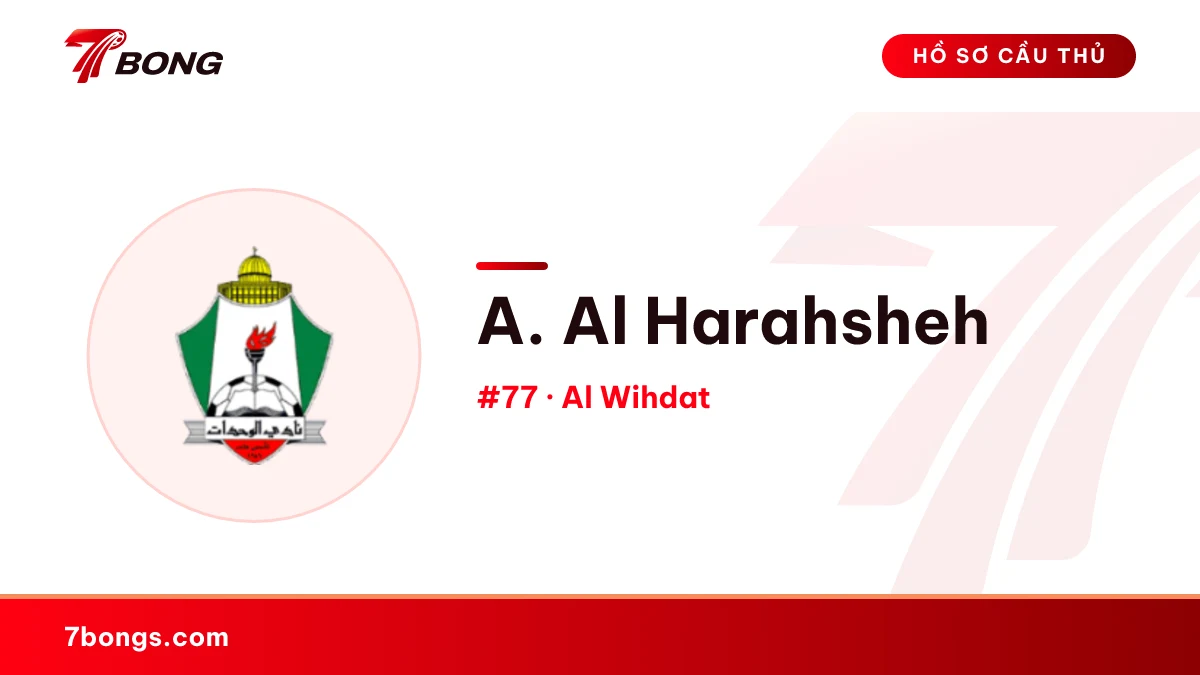 A. Al Harahsheh — Al Wihdat