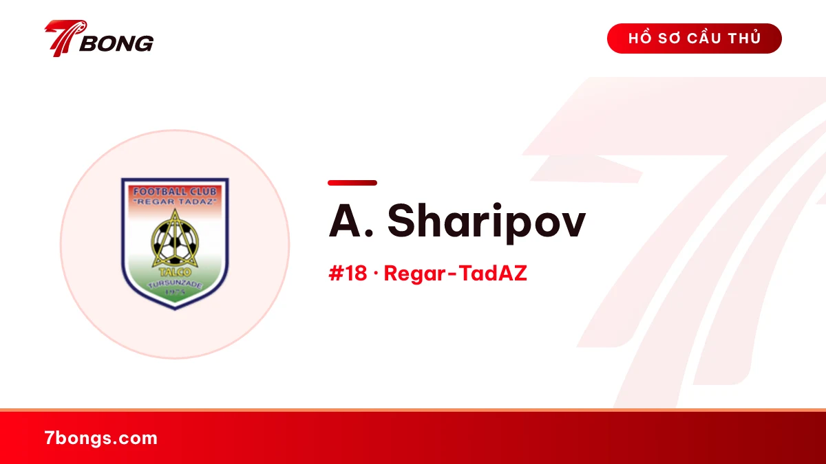 A. Sharipov — Regar-TadAZ