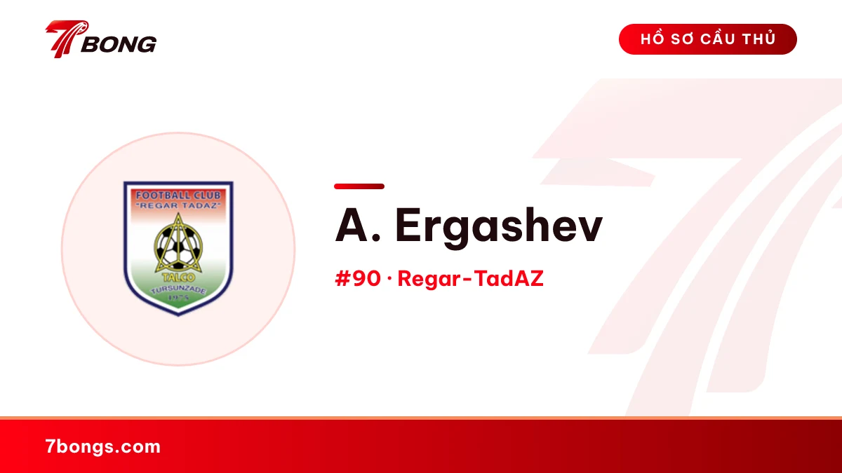 A. Ergashev — Regar-TadAZ