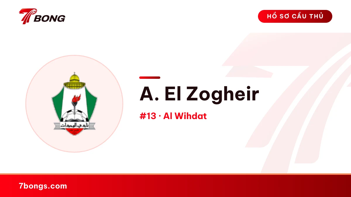 A. El Zogheir — Al Wihdat