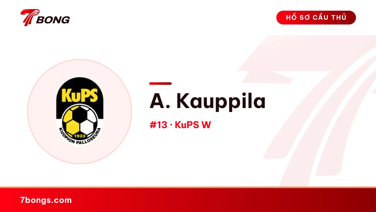 A. Kauppila — KuPS W