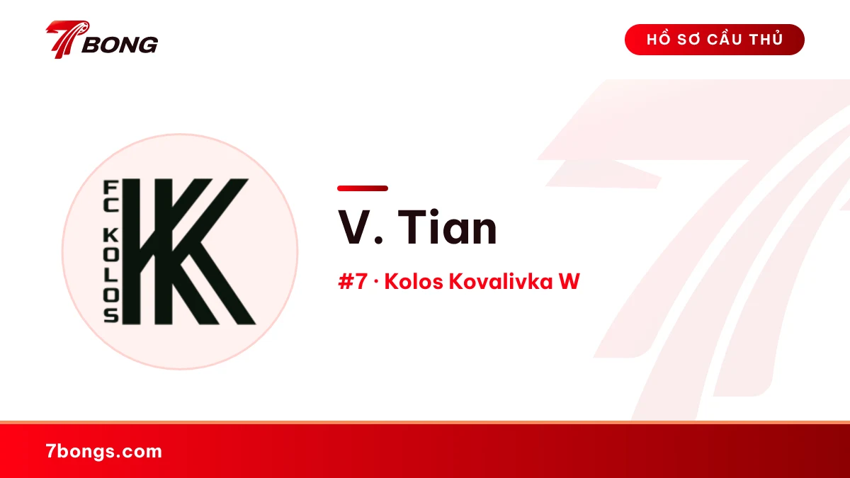 V. Tian — Kolos Kovalivka W