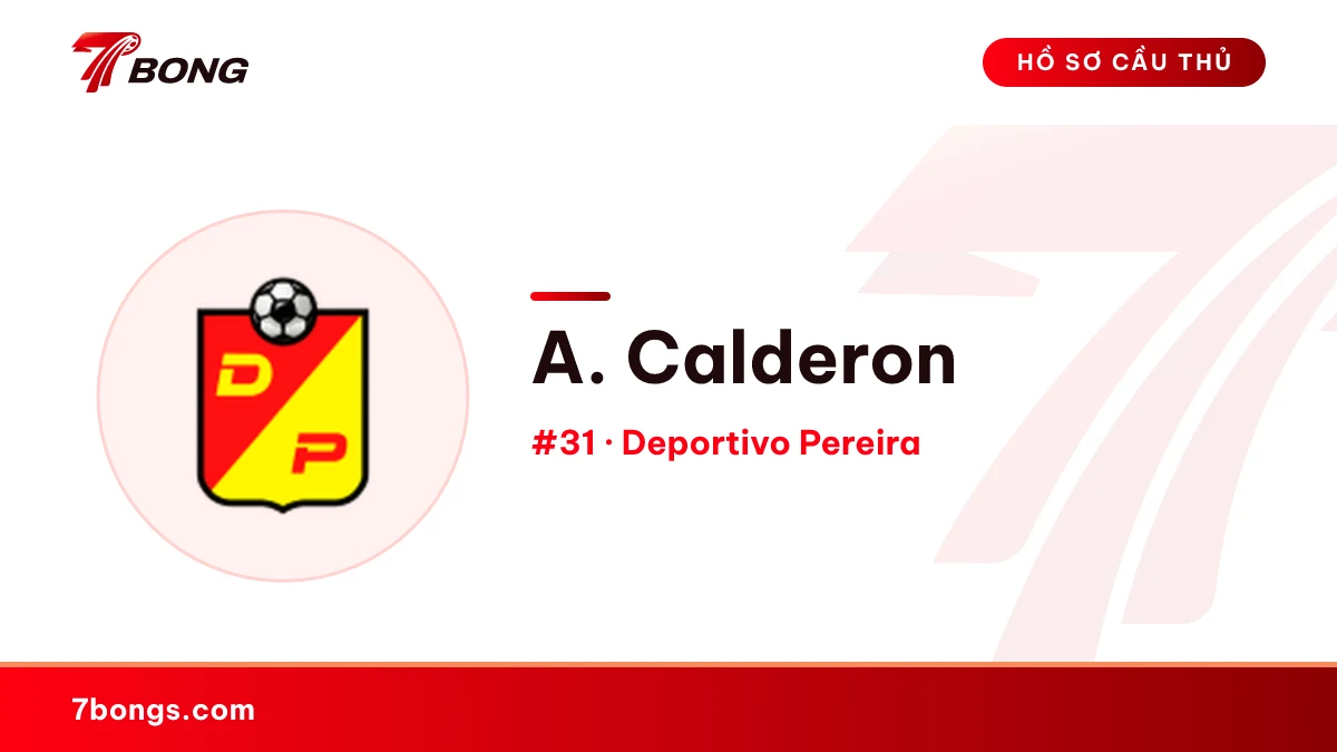 A. Calderon — Deportivo Pereira