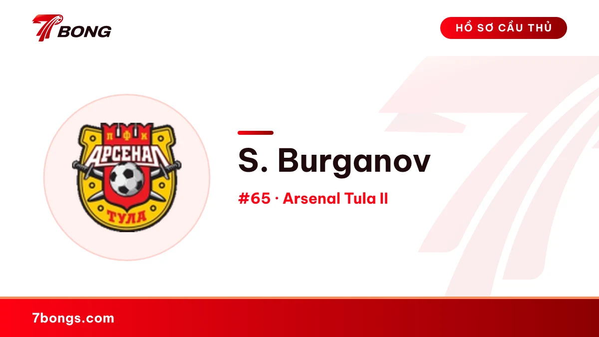 S. Burganov — Arsenal Tula II