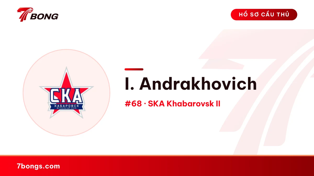 I. Andrakhovich — SKA Khabarovsk II