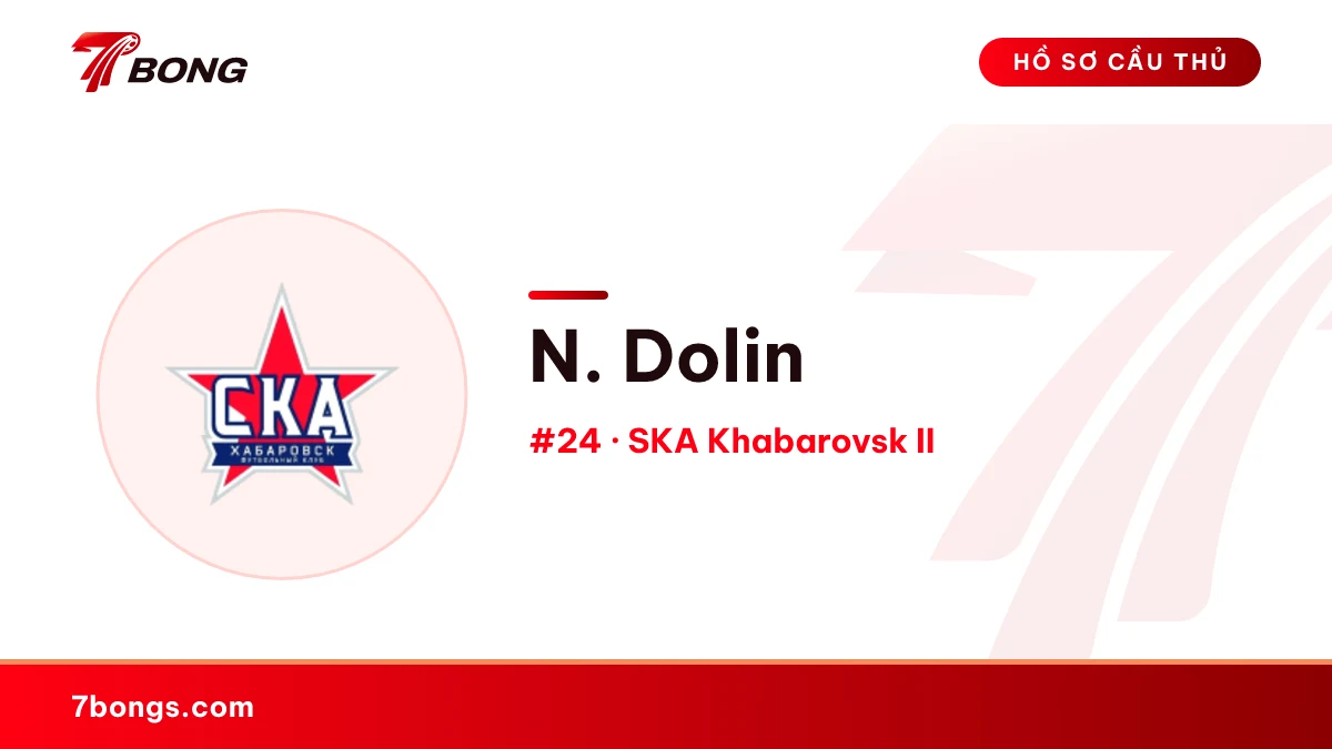 N. Dolin — SKA Khabarovsk II