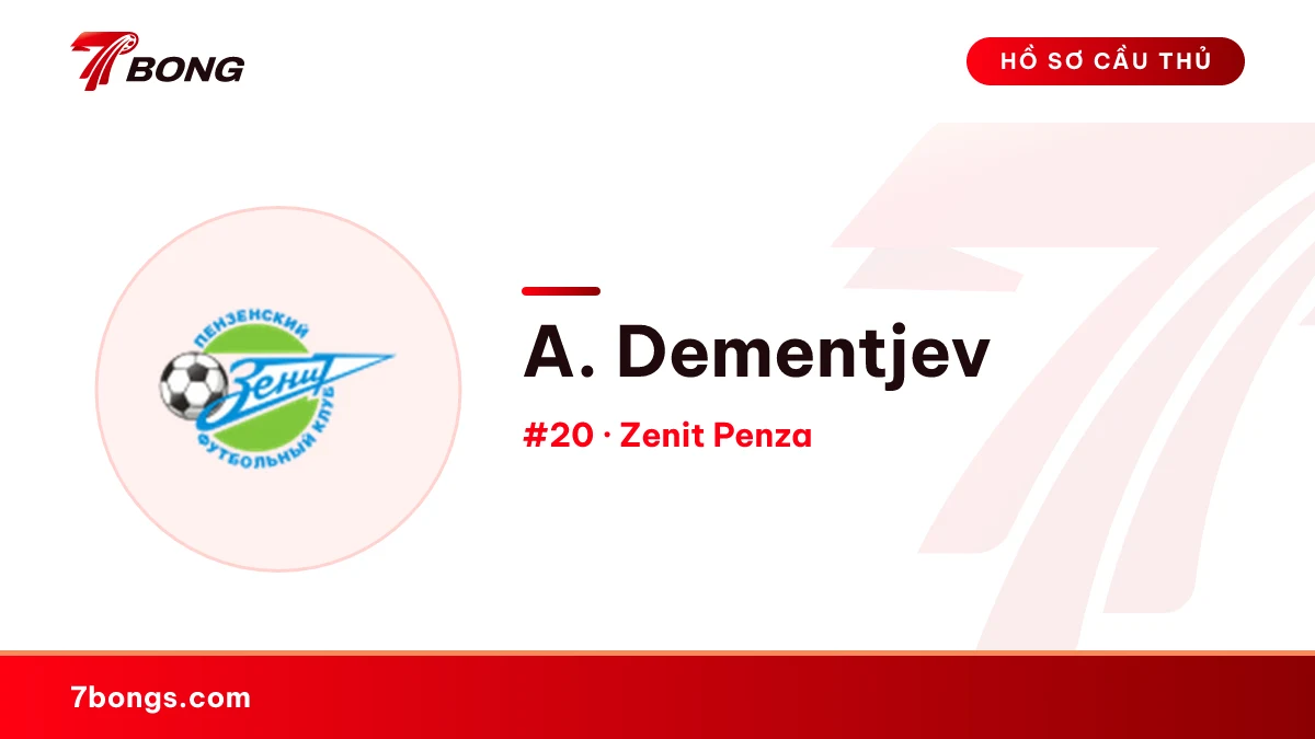 A. Dementjev — Zenit Penza