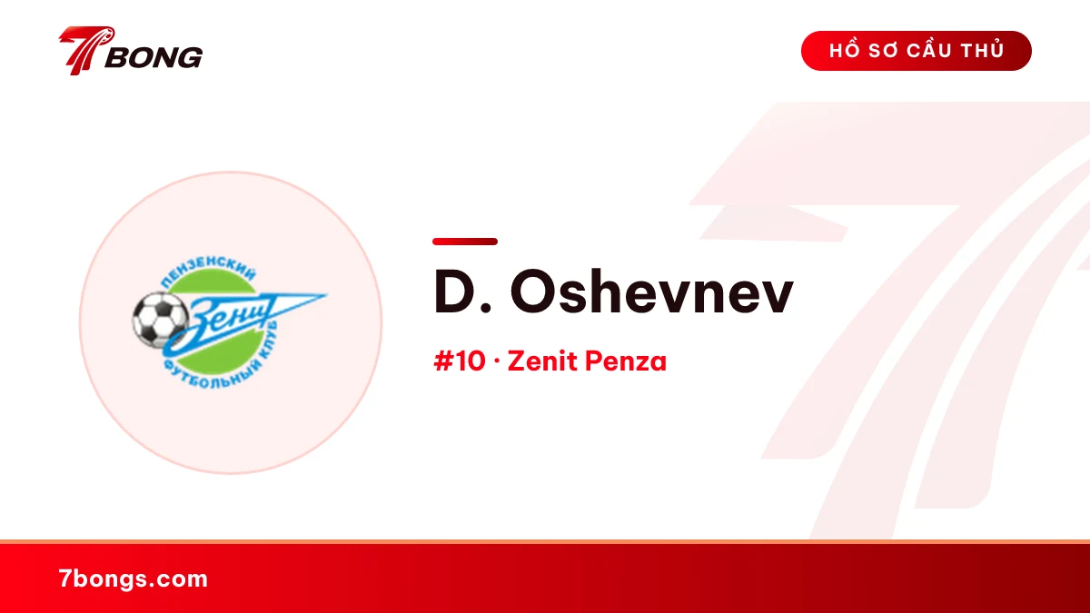 D. Oshevnev — Zenit Penza