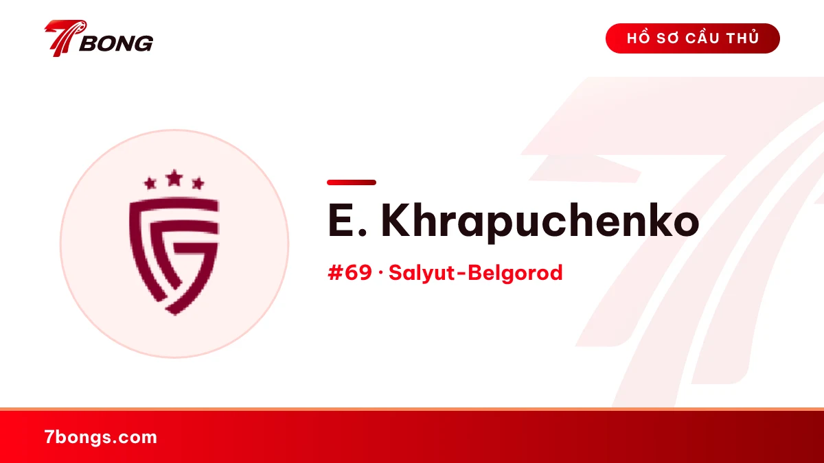 E. Khrapuchenko — Salyut-Belgorod