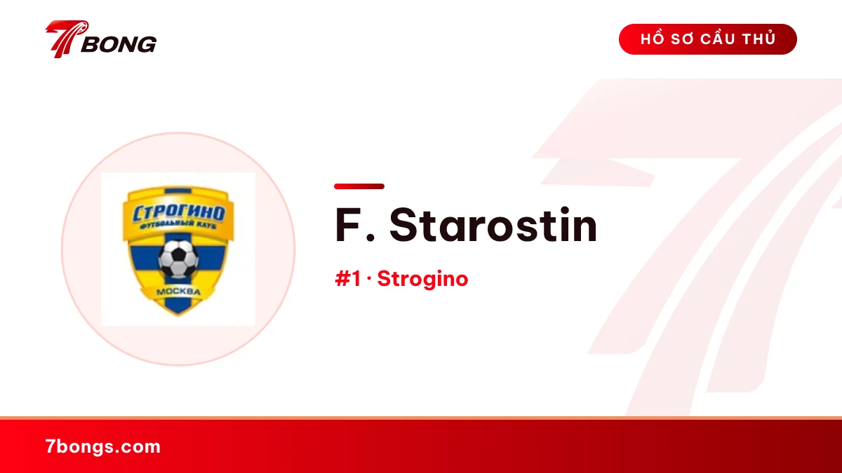 F. Starostin — Strogino