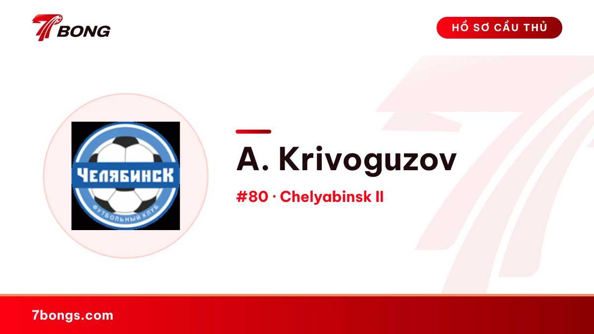 A. Krivoguzov — Chelyabinsk II