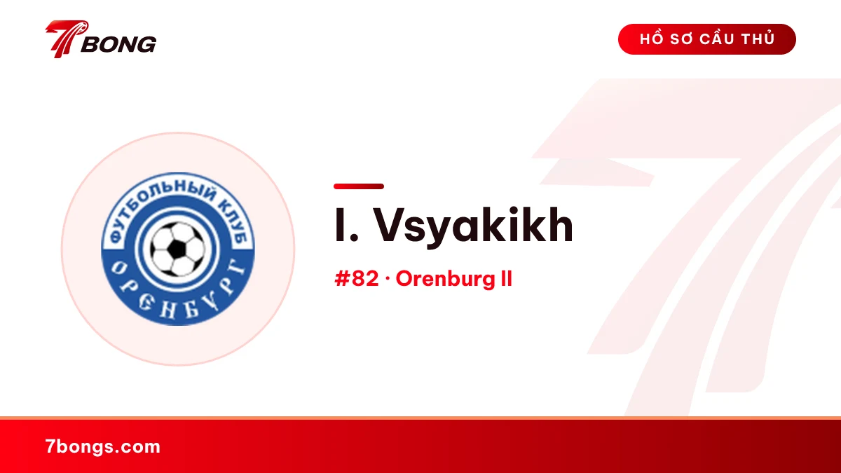 I. Vsyakikh — Orenburg II
