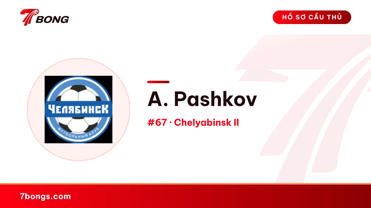 A. Pashkov — Chelyabinsk II