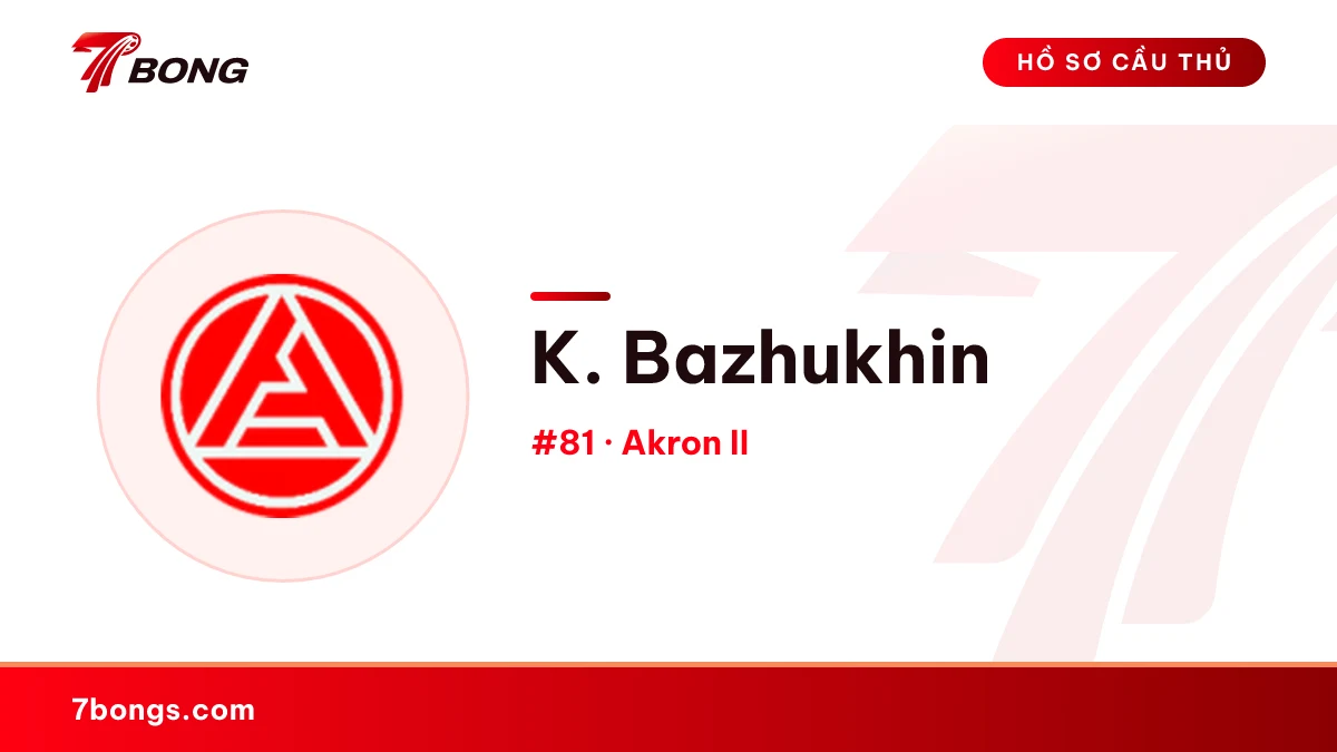 K. Bazhukhin — Akron II