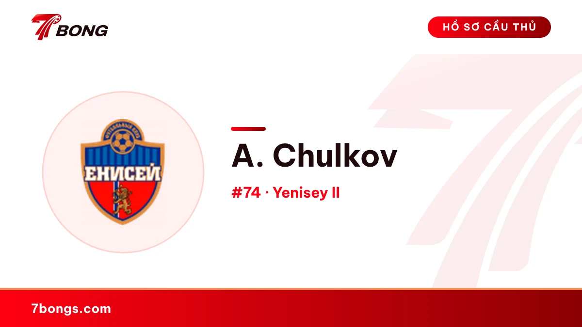 A. Chulkov — Yenisey II
