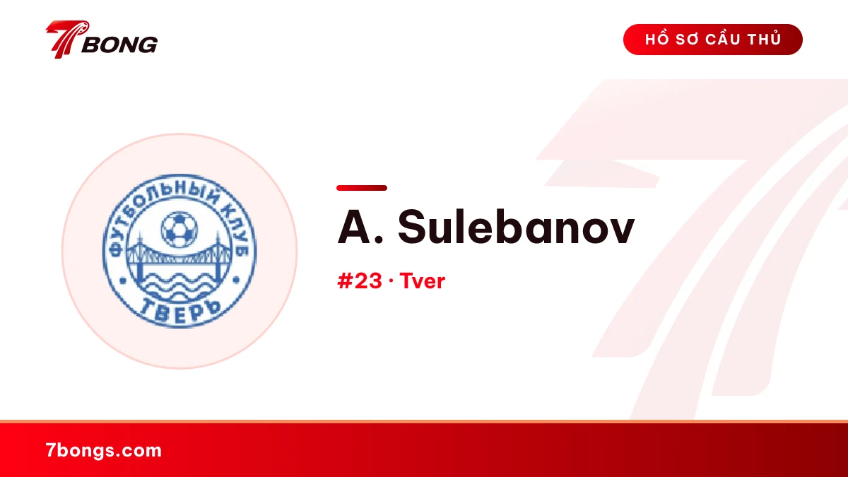 A. Sulebanov — Tver