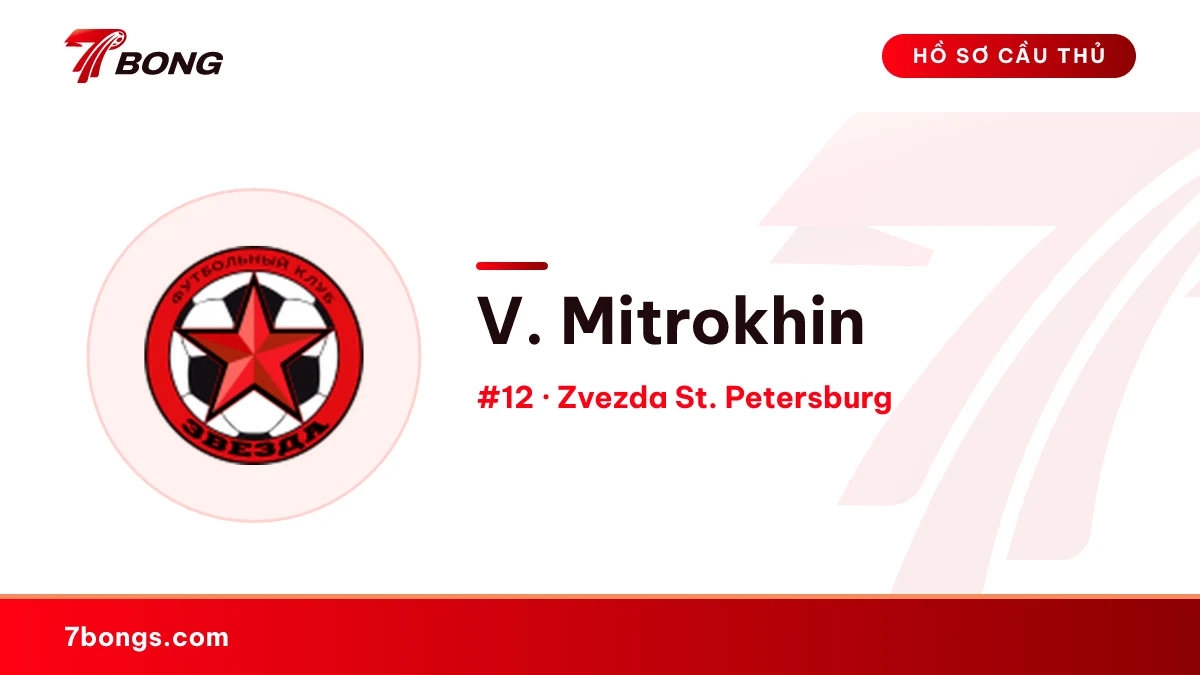 V. Mitrokhin — Zvezda St. Petersburg