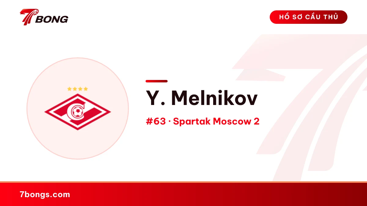 Y. Melnikov — Spartak Moscow 2