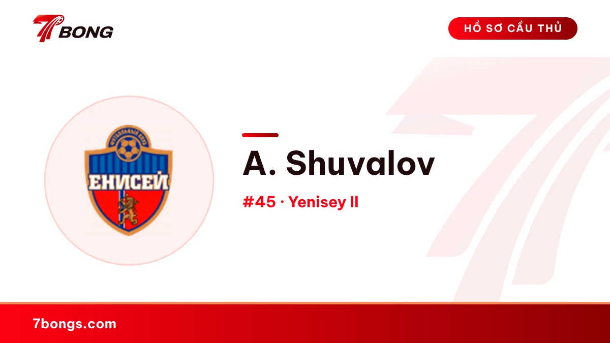 A. Shuvalov — Yenisey II