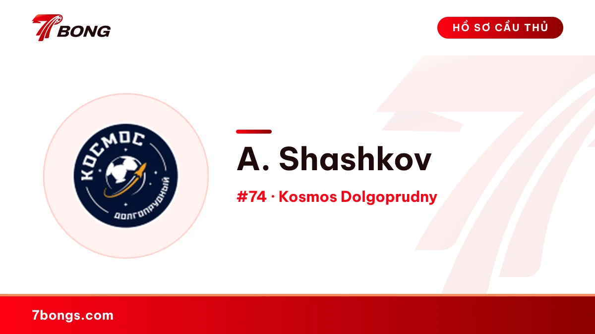 A. Shashkov — Kosmos Dolgoprudny