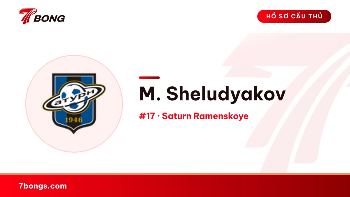 M. Sheludyakov — Saturn Ramenskoye