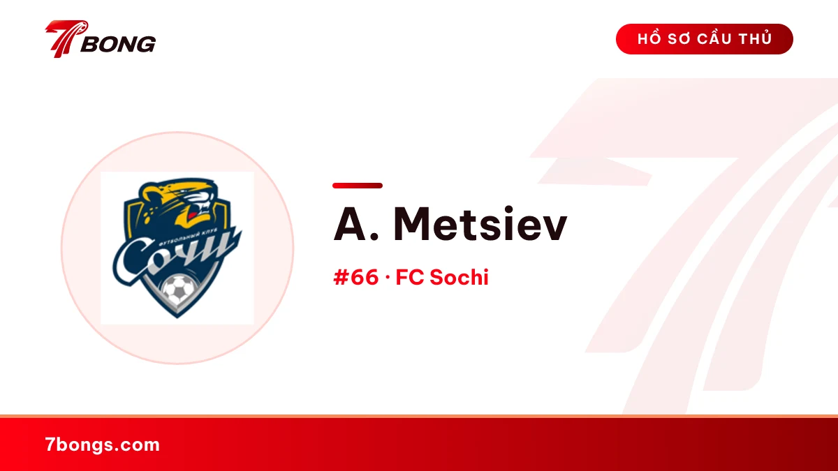 A. Metsiev — FC Sochi