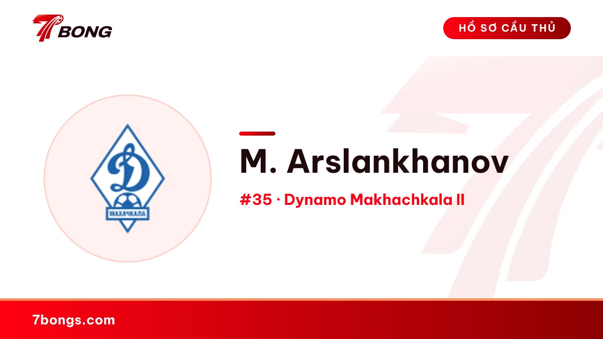 M. Arslankhanov — Dynamo Makhachkala II